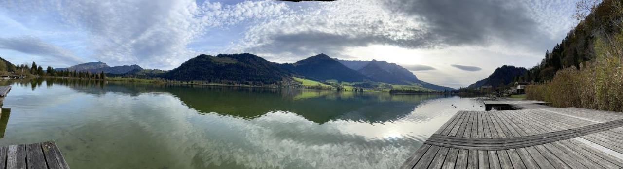 Ferienhaus Kaiserblick - Fewo2 Walchsee Zewnętrze zdjęcie