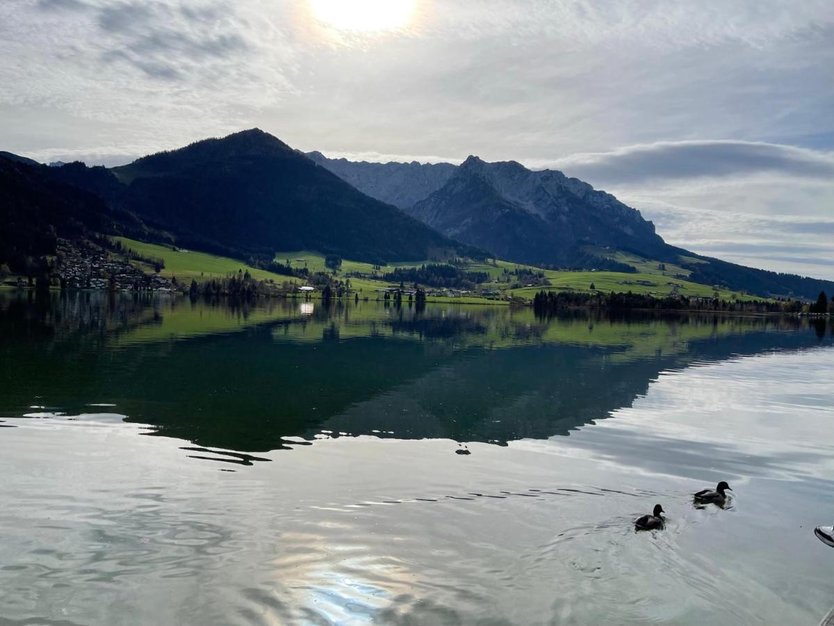 Ferienhaus Kaiserblick - Fewo2 Walchsee Zewnętrze zdjęcie